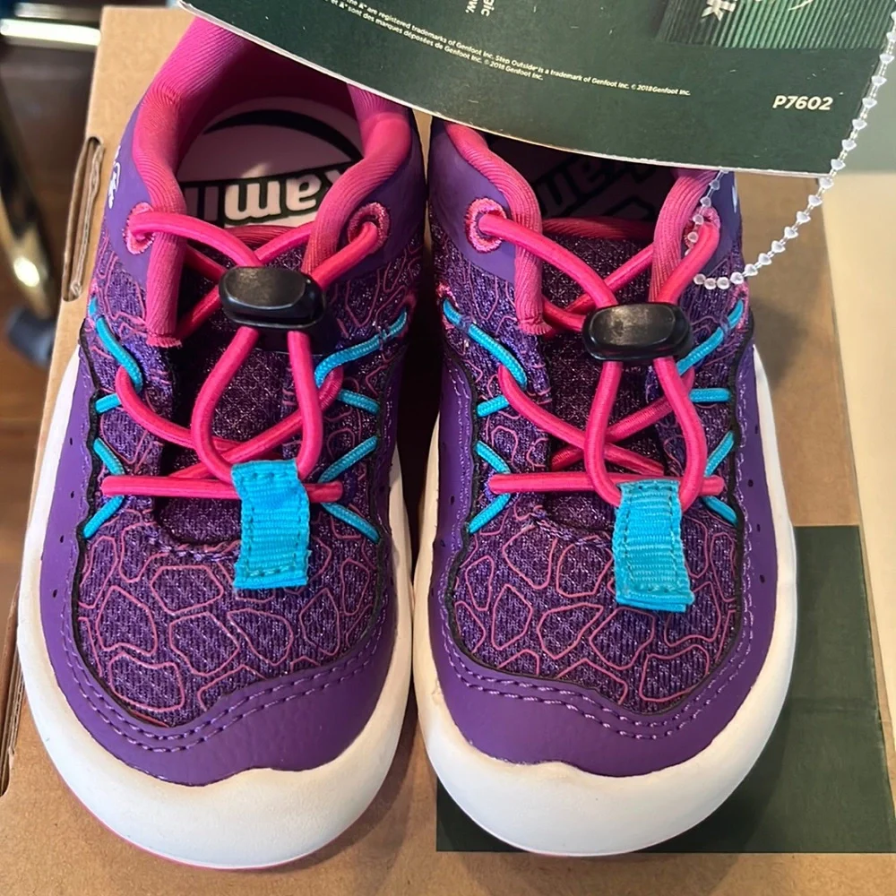 Kamik‎ Fundy Purple Violet Toddler Tennis Shoes NIB EUR 22/ Toddler 5
